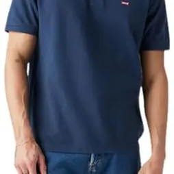 Levi's Herren Poloshirt in Blau, Größe XL