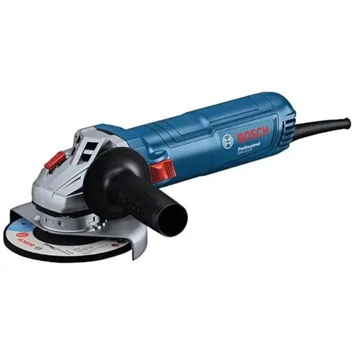 Bosch Professional Winkelschleifer GWS 12-125, 1200 W, inkl. Schutzhaube und Zusatzhandgriff
