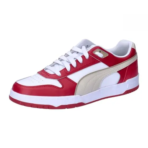 PUMA Unisex Rbd Game Low Sneaker, Weiß/Rot, Größe 38 EU