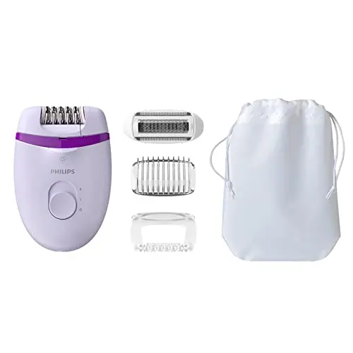Philips Satinelle Essential Epilierer mit Kabel und Zubehör