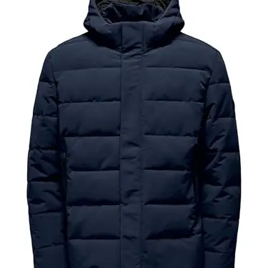 Only & Sons Herren Onscayson Puffa Jacke, Navy