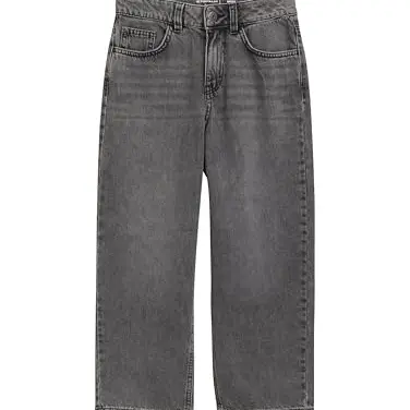 TOM TAILOR Jungen Jeans Mid Stone Grey Denim, Größe 140
