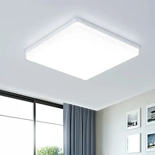 EASY EAGLE 48W LED Deckenleuchte, 6500K Flachlampe für Wohn- und Büroräume, 30cm