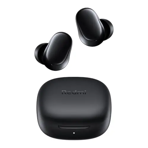 Redmi Buds 6 Play In-Ear Kopfhörer mit 36h Akkulaufzeit, Bluetooth 5.4, Schnellladen, AI-Geräuschunterdrückung, Schwarz