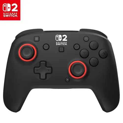 Turtle Beach Rematch Schwarz Kabelloser RGB-Gaming-Controller für Nintendo Switch 2