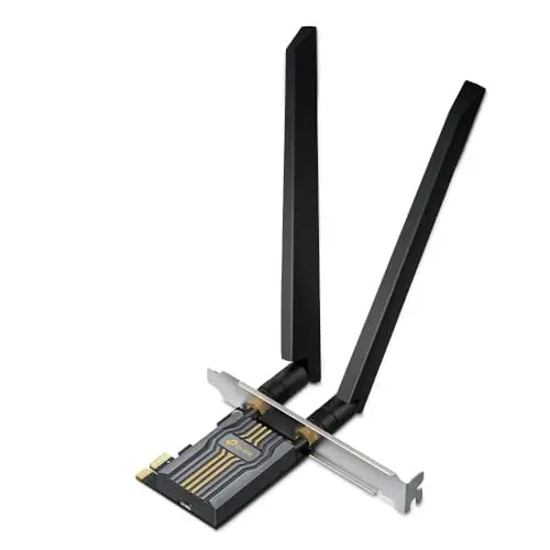 TP-Link Archer TBE400E WLAN-Karte, Tri-Band Wi-Fi 7 PCIe Adapter für Windows 11