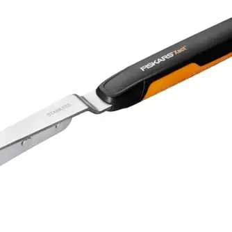 Fiskars Fugenkratzer zum Entfernen von Unkraut und Moos, 33,8 cm, Schwarz/Orange
