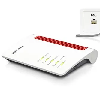 AVM FRITZ!Box 7530 WLAN Router - 866 MBit/s (5GHz) & 400 MBit/s (2,4 GHz), WLAN Mesh, DECT-Basis (Generalüberholt)