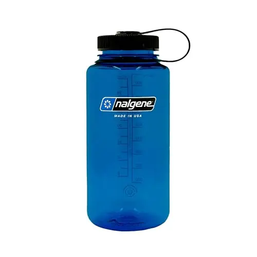 Nalgene Sustain Weithals Trinkflasche 1 Liter, Blau