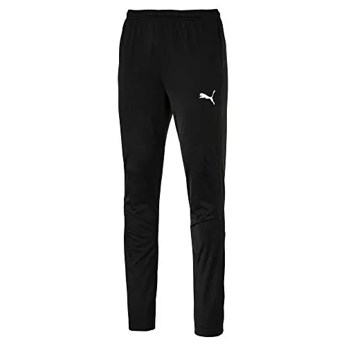 PUMA Herren LIGA Sideline Hose schwarz-weiß, Größe 44/46