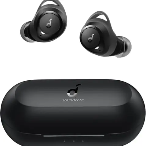 soundcore A1 In Ear Sport Bluetooth Kopfhörer, 35H Wiedergabe, IPX7 Wasserschutz, Kabelloses Aufladen