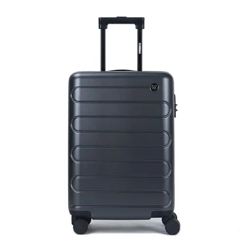 Mixibaby Gorilla Hartschalen Koffer Trolley Dunkelgrau - Handgepäck mit 4 Rollen
