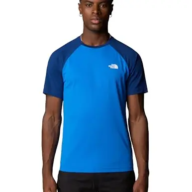 THE NORTH FACE Herren Tanken Raglan T-Shirt Hero Blue