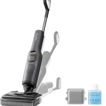 Roborock F25 LT Nass-/Trockensauger, kabelloser Wischsauger, 20.000 Pa, 60 Min Laufzeit, Selbstreinigung & Heißlufttrocknung