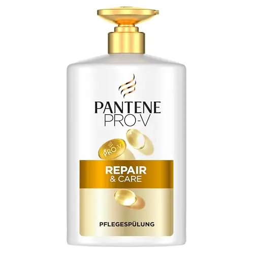 Pantene ProV Repair & Care Pflegespülung 800ml, für trockenes und geschädigtes Haar, tägliche Pflege, ohne Fett, mit Pro-Vitamin B5