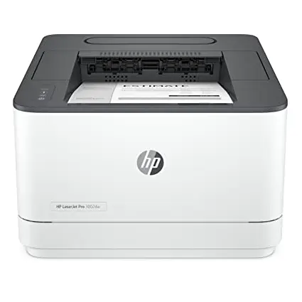 HP LaserJet Pro 3002dw Laserdrucker - Bis zu 33 Seiten/Minute, Duplexdruck, WiFi, USB, Bluetooth, HP Smart App, Grau/Weiß