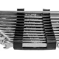 Brüder Mannesmann Gabelringschlüssel Set 12-tlg. verchromt Chrom-Vanadium 6–22 mm