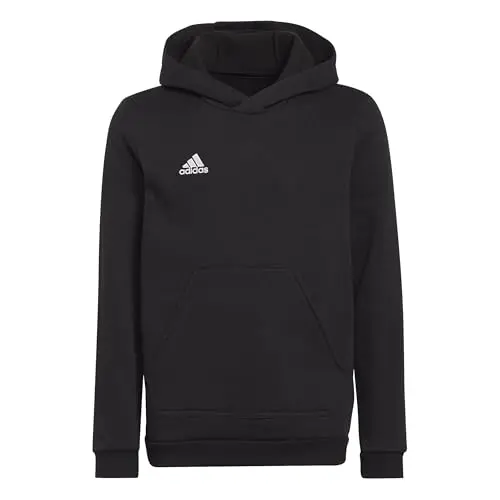 adidas Kinder Entrada 22 Sweat Hoodie, Schwarz, Größe 116