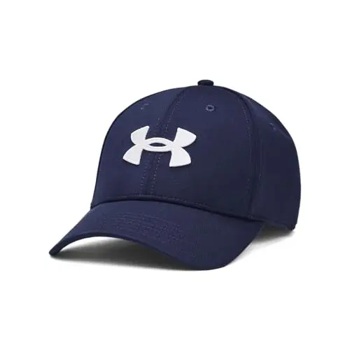 Under Armour Blitzing Low Cap Blau-Weiß, Größe L/XL für Herren
