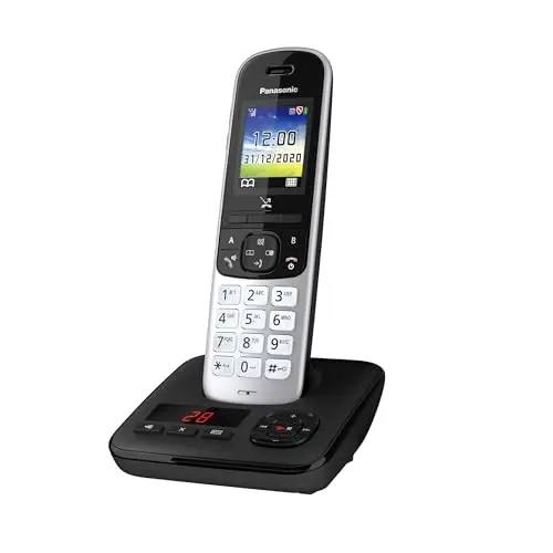 Panasonic KX-TGH720GS Schnurlostelefon mit Anrufbeantworter und Farbdisplay