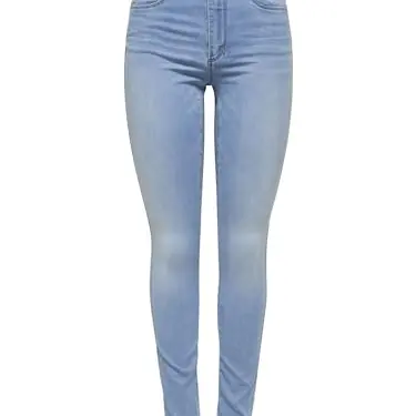 ONLY Damen Onlroyal High Waist Jeans, Hellblau, Größe M / 34L