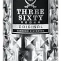 THREE SIXTY VODKA ORIGINAL - Gefilterter Vodka in Facettenschliff-Flasche, 37,5 % vol., 0,7L