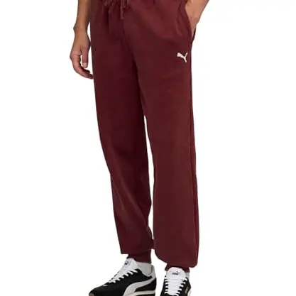 PUMA Herren Relaxed Sweatpants in Rubinschimmer, Größe XXL