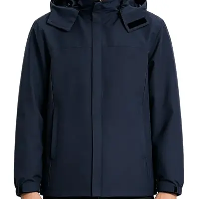 ACCNUO Herren Regenjacke Wasserdicht & Atmungsaktiv, Freizeit- & Wandereinsatz, mit Kapuze, geeignet für Bergsteigen, Angeln & Jagen