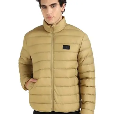 Calvin Klein Herren Steppjacke Leicht, Grün, Größe S