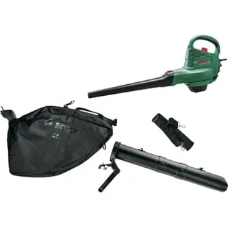 Bosch Laubsauger UniversalGardenTidy 3000 - 3000 W, Fangsack 50 l, für Blasen, Saugen und Häckseln