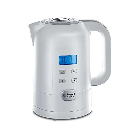 Russell Hobbs Wasserkocher mit Temperatureinstellung 25°-100°C, Warmhaltefunktion, 1,7l, 2200W