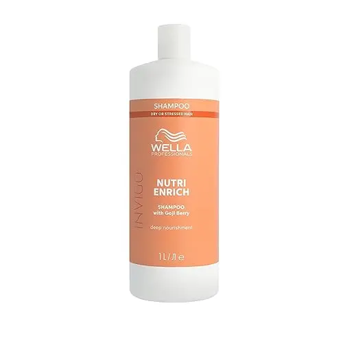 Wella Professionals Invigo Nutri Enrich Feuchtigkeitsshampoo – pflegt strapaziertes Haar – glättend & nährend – 1 L