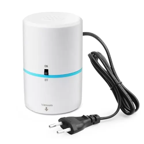 Vakuumbeutel mit elektrischer Luftpumpe 35W - Kompressionsstaubsauger EU Plug