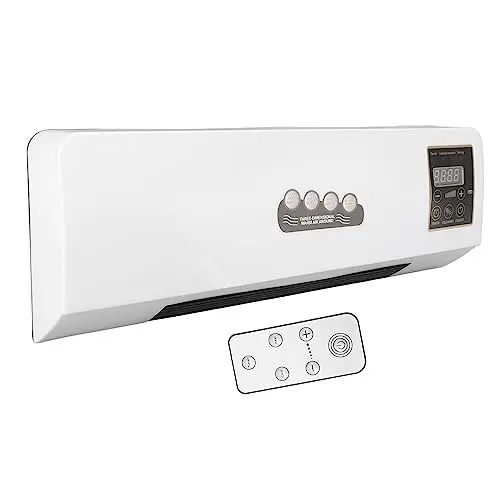 Klimaanlage & Heizung, tragbarer Luftkühler, 2000 W für Bad und Schlafzimmer mit 8 Stunden Timer