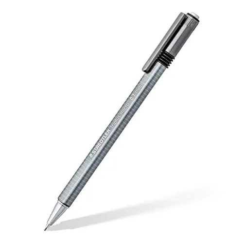 Staedtler triplus micro Druckbleistift 0,7 mm, ergonomischer Dreikant-Schaft, 10 Stück