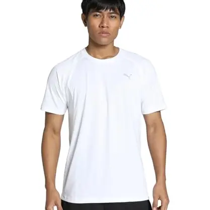 PUMA Herren Velocity Lauf-T-Shirt XXL, Weiß