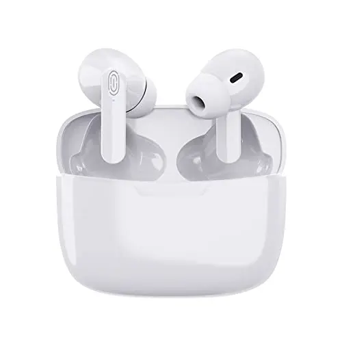 Language Translator Earbuds mit Echtzeit-Übersetzung, unterstützt 114 Sprachen, Bluetooth und APP (Weiß)