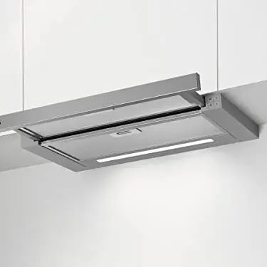 AEG Flachschirm-Dunstabzugshaube 60cm - Grau, max. 345 m³/h