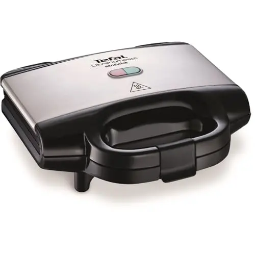 Tefal Ultracompact Sandwichmaker SM1552 | für dreieckige Sandwiches | antihaftbeschichtet | 700W