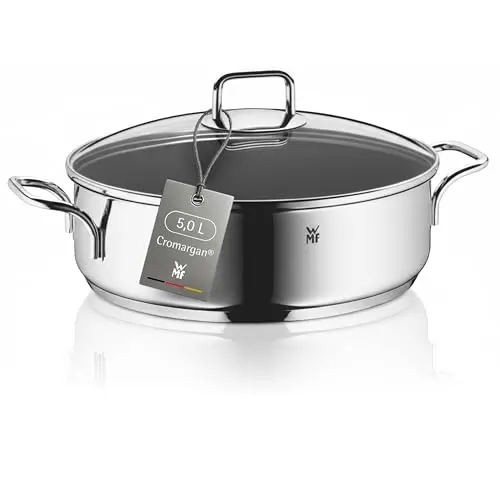 WMF Schmorpfanne 28 cm, Antihaft, backofengeeignet, 5L, für Schmoren & Braten