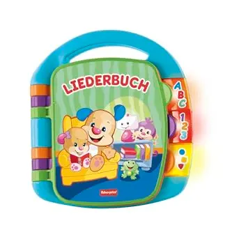 Fisher-Price Liederbuch für Babys, Musikspielzeug ab 6 Monaten, Elektronisches Kinderbuch