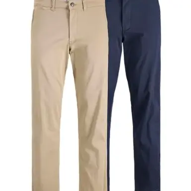 JACK & JONES Herren Chino 2er-Pack Relaxed Fit