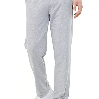 COMEOR Jogginghose Herren Baumwolle, Relaxed Fit (Grau, S)
