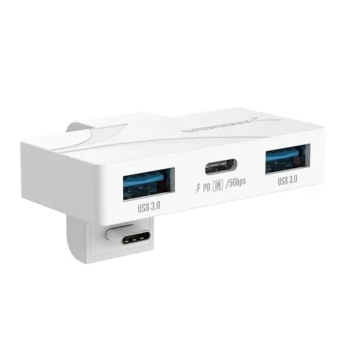 SABRENT USB-C 3-Port Gaming Hub für ASUS ROG Ally - Tragbar & Plug-and-Play