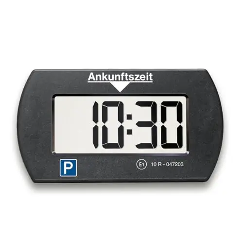 Needit elektronische Parkscheibe Park Mini I automatische digitale Parkuhr mit 2 Displays