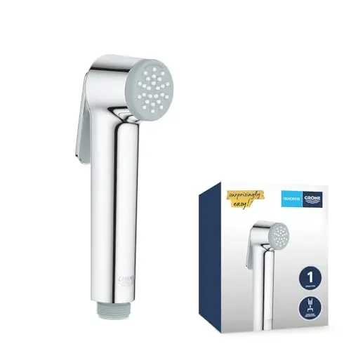 GROHE Vitalio Bidet-Handbrause mit Druckknopf, Chrom