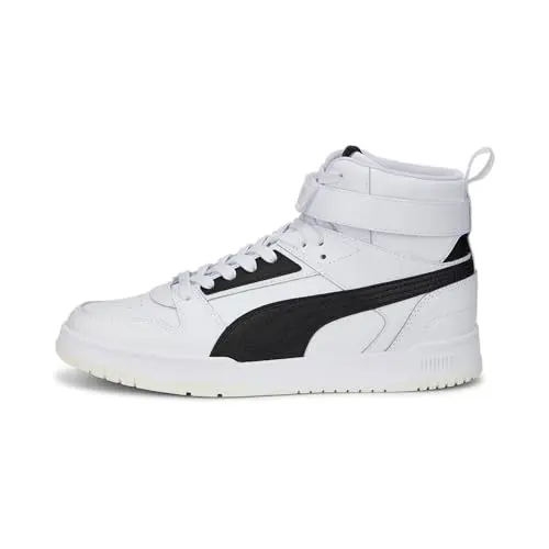PUMA RBD Game Sneaker Unisex - Weiß/Schwarz/Geld - Größe 38,5 EU