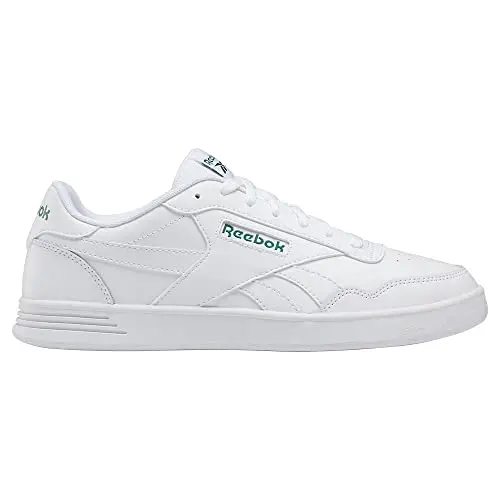 Reebok Court Advance Sneaker Unisex, Weiß/Grün, Größe 43 EU