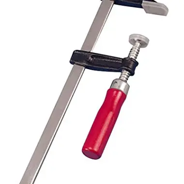 kwb Schraub-Zwinge 50x200 - Robuste Spannbacken für kraftvolles Fixieren von Werkstücken