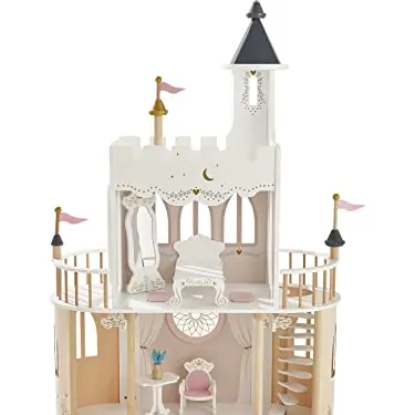 Vertbaudet Prinzessinnenschloss für Puppen aus Holz FSC®